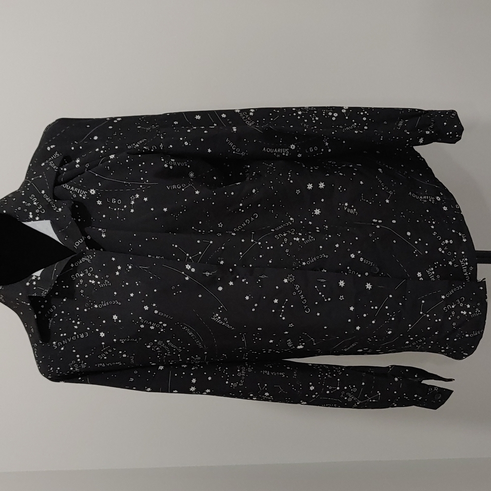 Boohoo Woven Star Sign Shirt